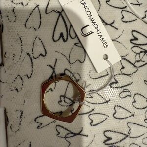 Uncommon James Gold Hexagon Ring